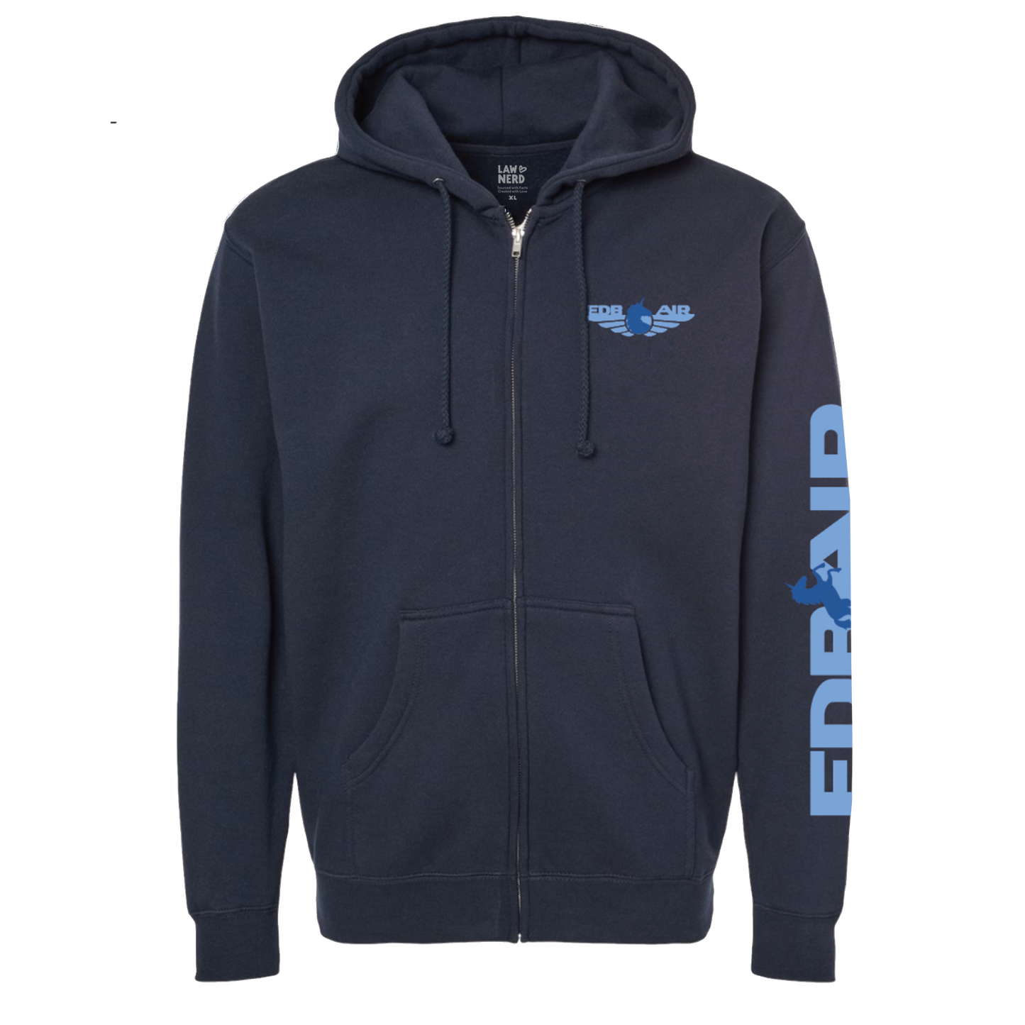 Fly with Style Zip Up Hoodie