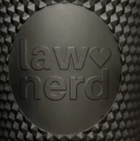 Law Nerd Matte Black Tumbler