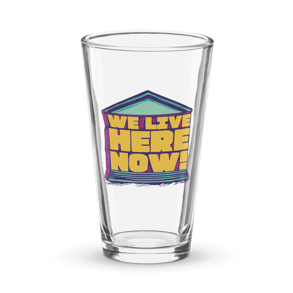 We Live Here Now Can-Shaped Glass – The Law Nerd Shop