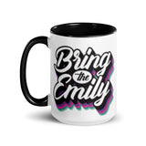 Bring the Emily Mug with Black Handle