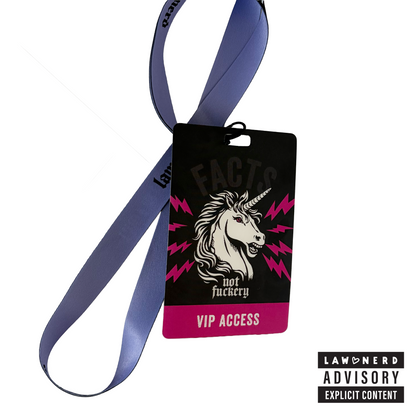 VIP Credential & Lanyard