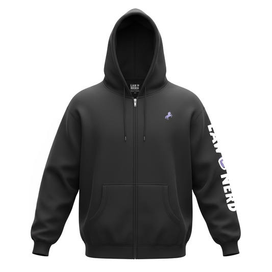 Law Nerd Love Zip-Up Hoodie
