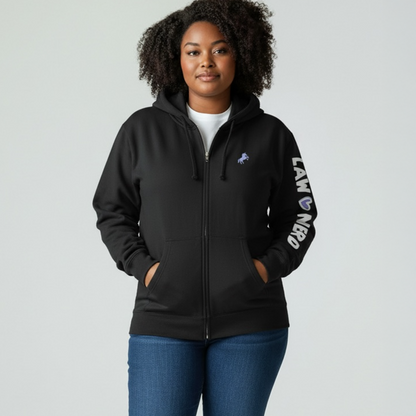 Law Nerd Love Zip-Up Hoodie