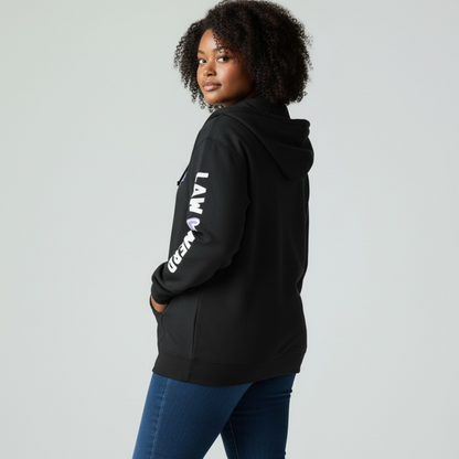 Law Nerd Love Zip-Up Hoodie