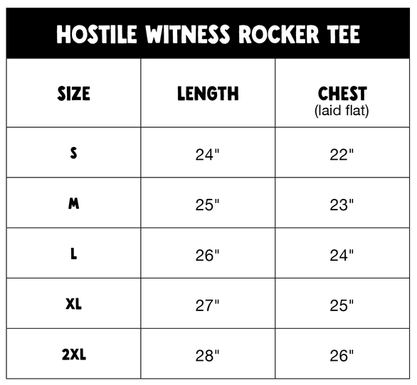 Hostile Witness Boxy T-Shirt