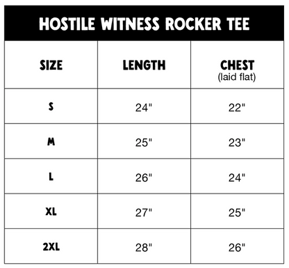 Hostile Witness Boxy T-Shirt
