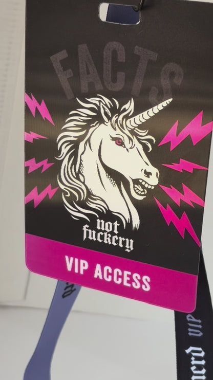 VIP Credential & Lanyard