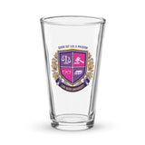 Law Nerd University Pint Glass