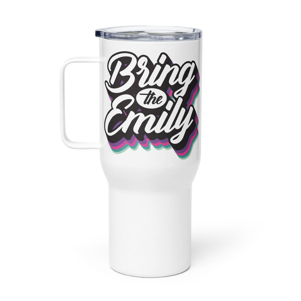 Bring the Emily Travel Mug with Handle