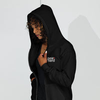 Paw Nerd Embroidered Fleece ZipUp Hoodie