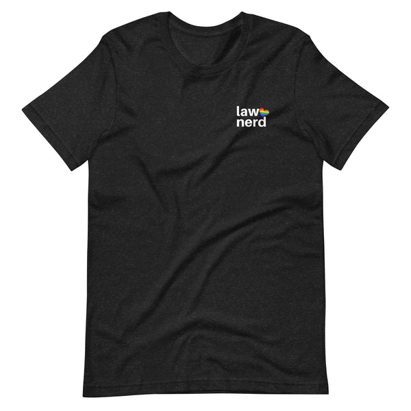 Law Nerd Love Pride Crew Neck T-Shirt