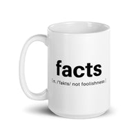 Facts Defined [not foolishness] Mug