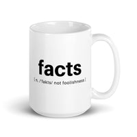 Facts Defined [not foolishness] Mug