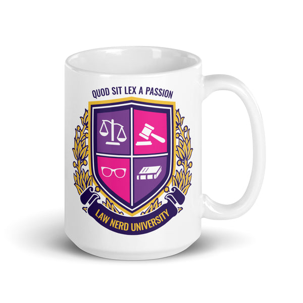 Law Nerd University Mug