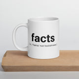 Facts Defined [not foolishness] Mug