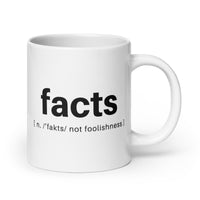 Facts Defined [not foolishness] Mug