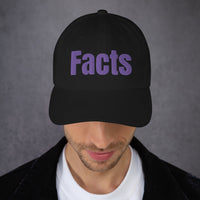 Facts Purple 3D Puffy Dad Hat