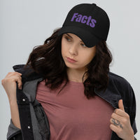 Facts Purple 3D Puffy Dad Hat