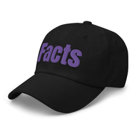Facts Purple 3D Puffy Dad Hat