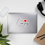 I Heart Cursey Words Sticker!