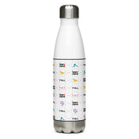 Law Nerd Icons  Water Bottle