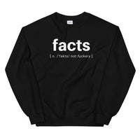 Facts Defined Unisex Crew Neck Sweatshirt