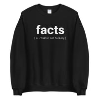 Facts Defined Unisex Crew Neck Sweatshirt