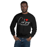 I Heart Cursey Words Crew Neck Sweatshirt