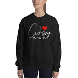 I Heart Cursey Words Crew Neck Sweatshirt