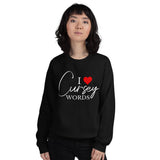 I Heart Cursey Words Crew Neck Sweatshirt