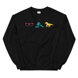 Law Nerd Icons Crew Neck Sweatshirt