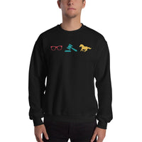 Law Nerd Icons Crew Neck Sweatshirt