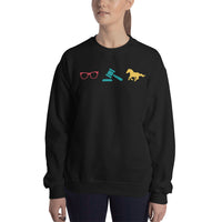 Law Nerd Icons Crew Neck Sweatshirt