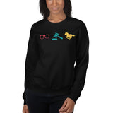 Law Nerd Icons Crew Neck Sweatshirt