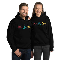 Law Nerd Icons Hoodie Extended Sizes