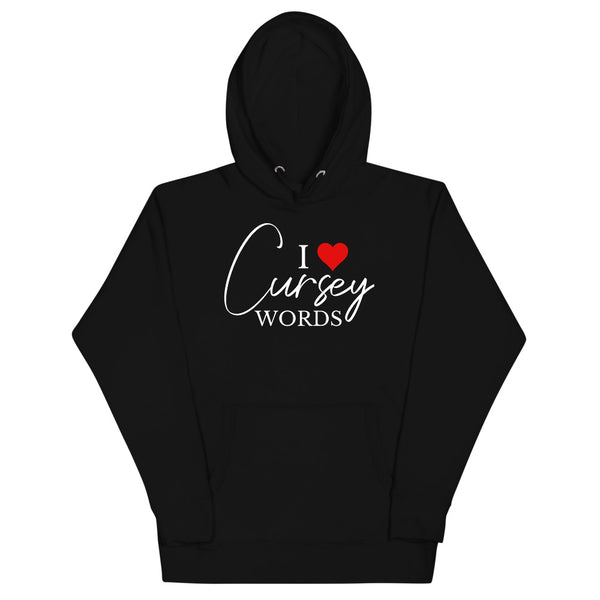 I Heart Cursey Words Hoodie