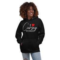 I Heart Cursey Words Hoodie