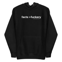 Facts > Fuckery Unisex Hoodie Sweatshirt