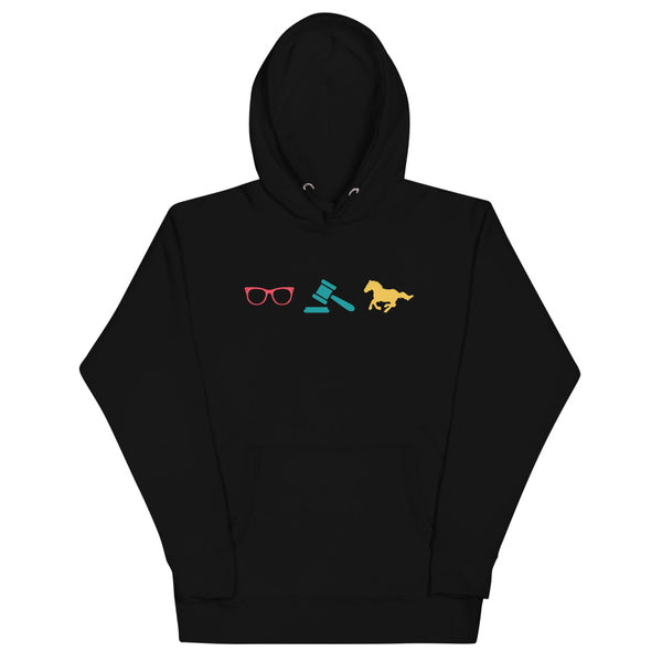 Law Nerd Icons Hoodie