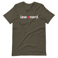 Army Law Nerd Love Crew Neck T-Shirt 