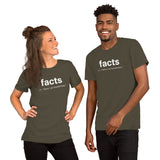 Army Facts not Foolishness Crew Neck T-Shirt