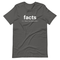 Asphalt Facts not Foolishness Crew Neck T-Shirt