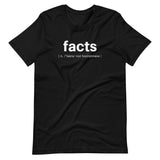 Black Facts not Foolishness Crew Neck T-Shirt