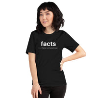 Black Facts not Foolishness Crew Neck T-Shirt