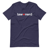 Heather Midnight Navy  Law Nerd Love Crew Neck T-Shirt 