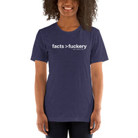 Midnight Navy Heather Facts > Fuckery Crew Neck Shirt