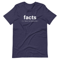 Midnight Navy Heather Facts not Foolishness Crew Neck T-Shirt