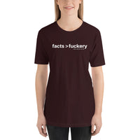 OxBlood Black Facts > Fuckery Crew Neck Shirt