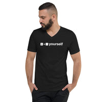 Ctl + F Yourself  Short Sleeve V-Neck T-Shirt