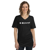 Ctl + F Yourself  Short Sleeve V-Neck T-Shirt